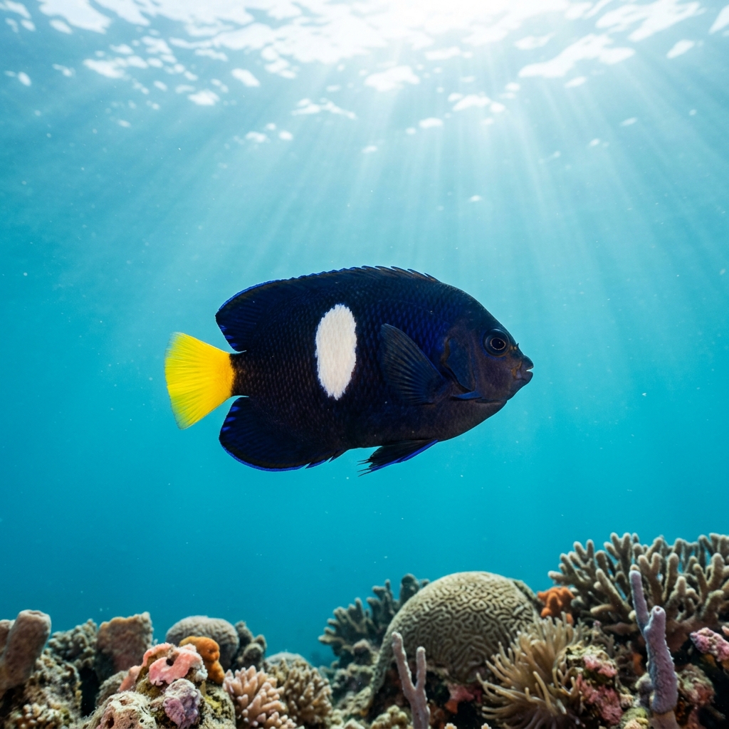 Keyhole Angelfish