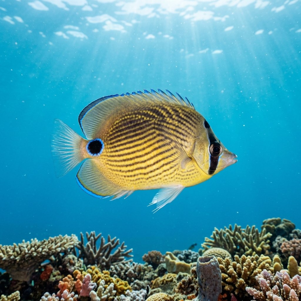 Bluelashed Butterflyfish