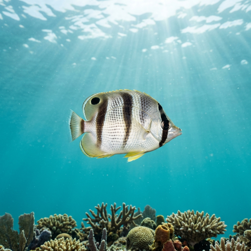 Threebanded Butterflyfish