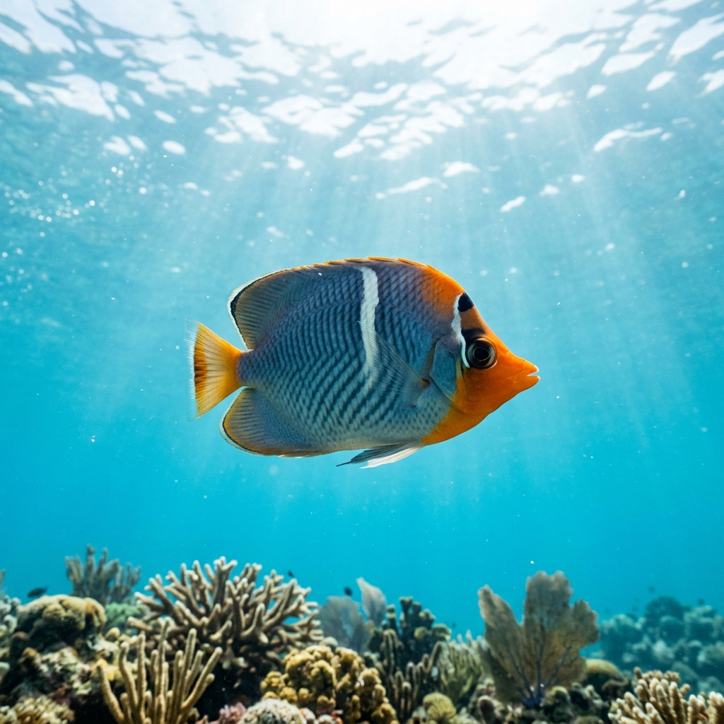 Hooded Butterflyfish