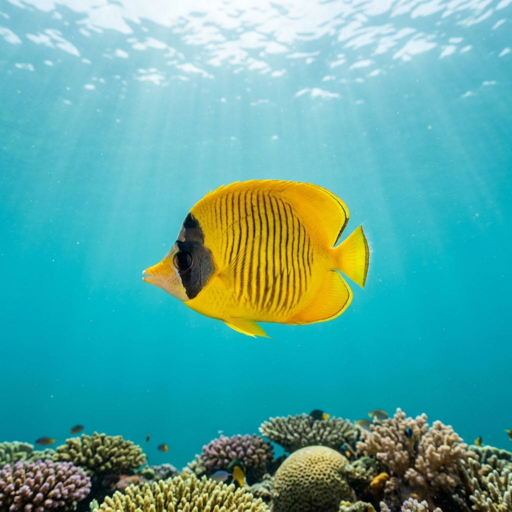 Lined Butterflyfish