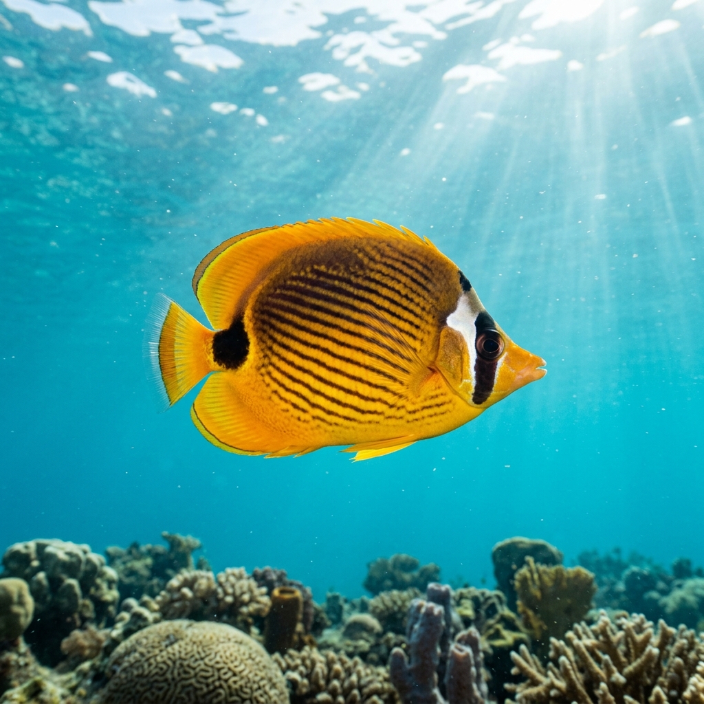 Raccoon Butterflyfish