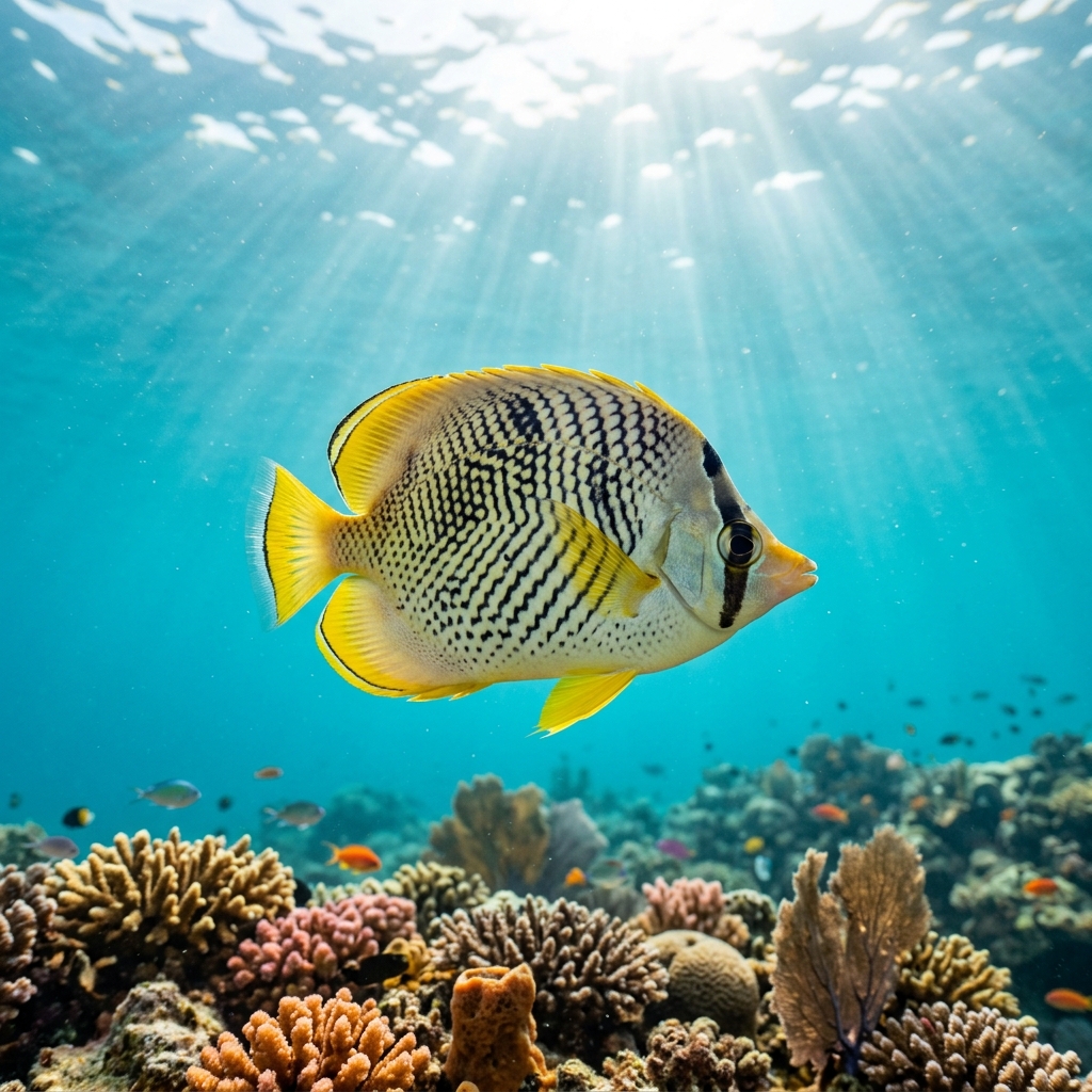 Scrawled Butterflyfish