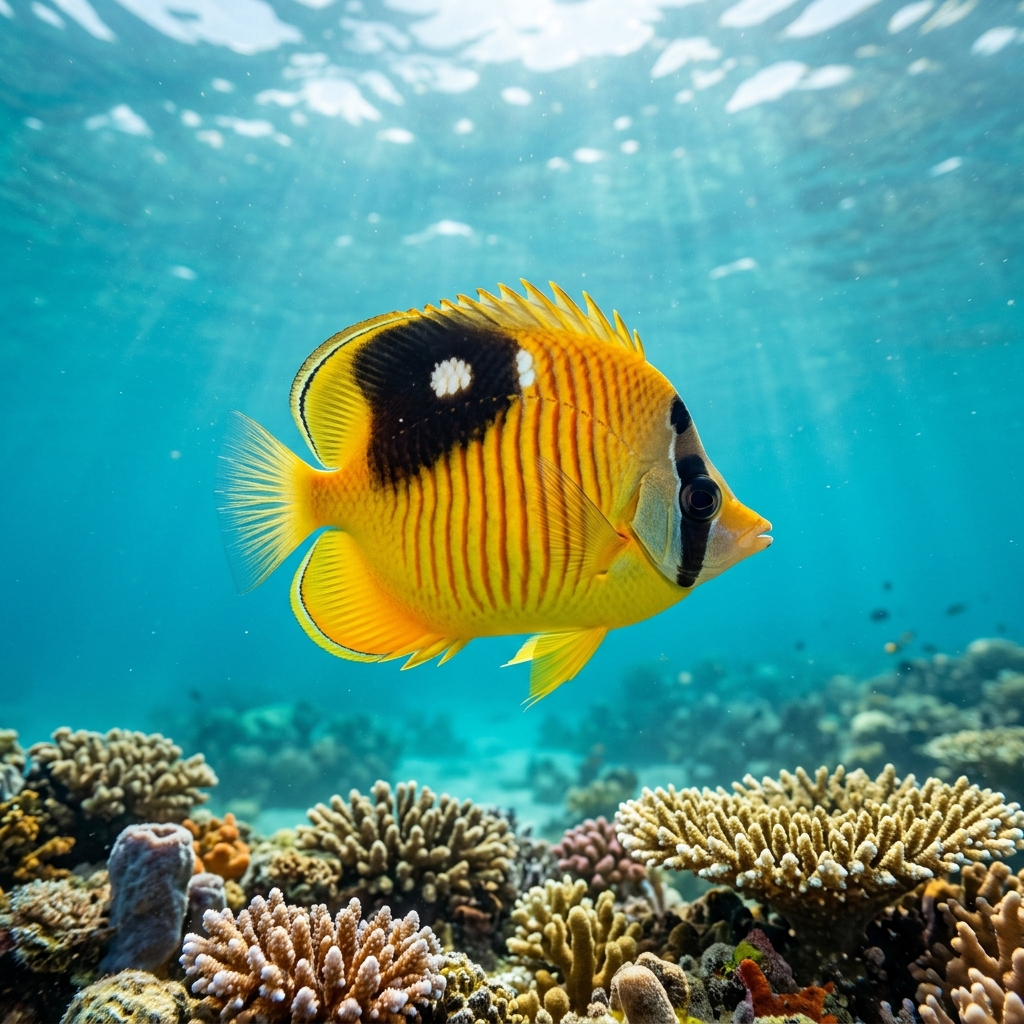 Fourspot Butterflyfish