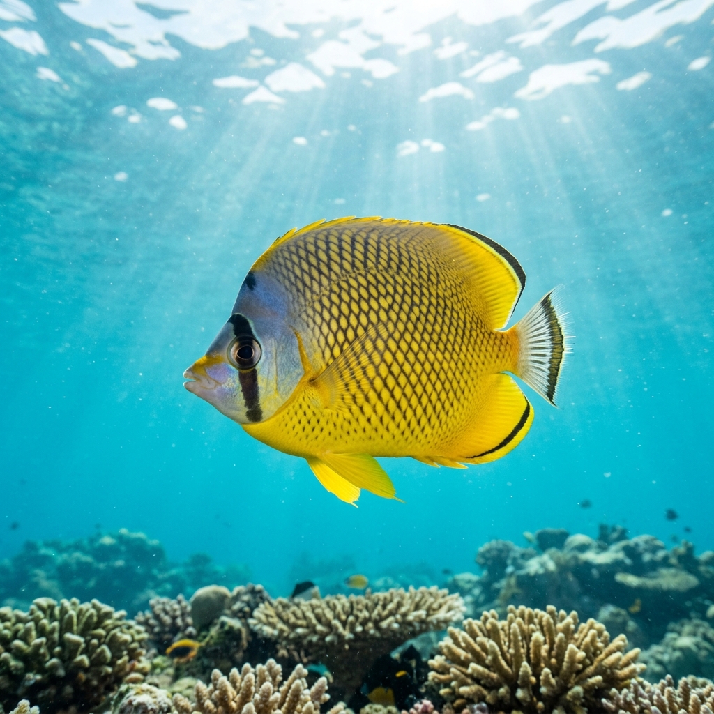 Latticed Butterflyfish
