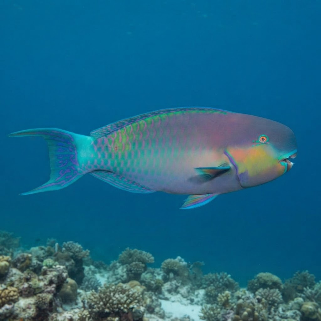 Steephead Parrotfish