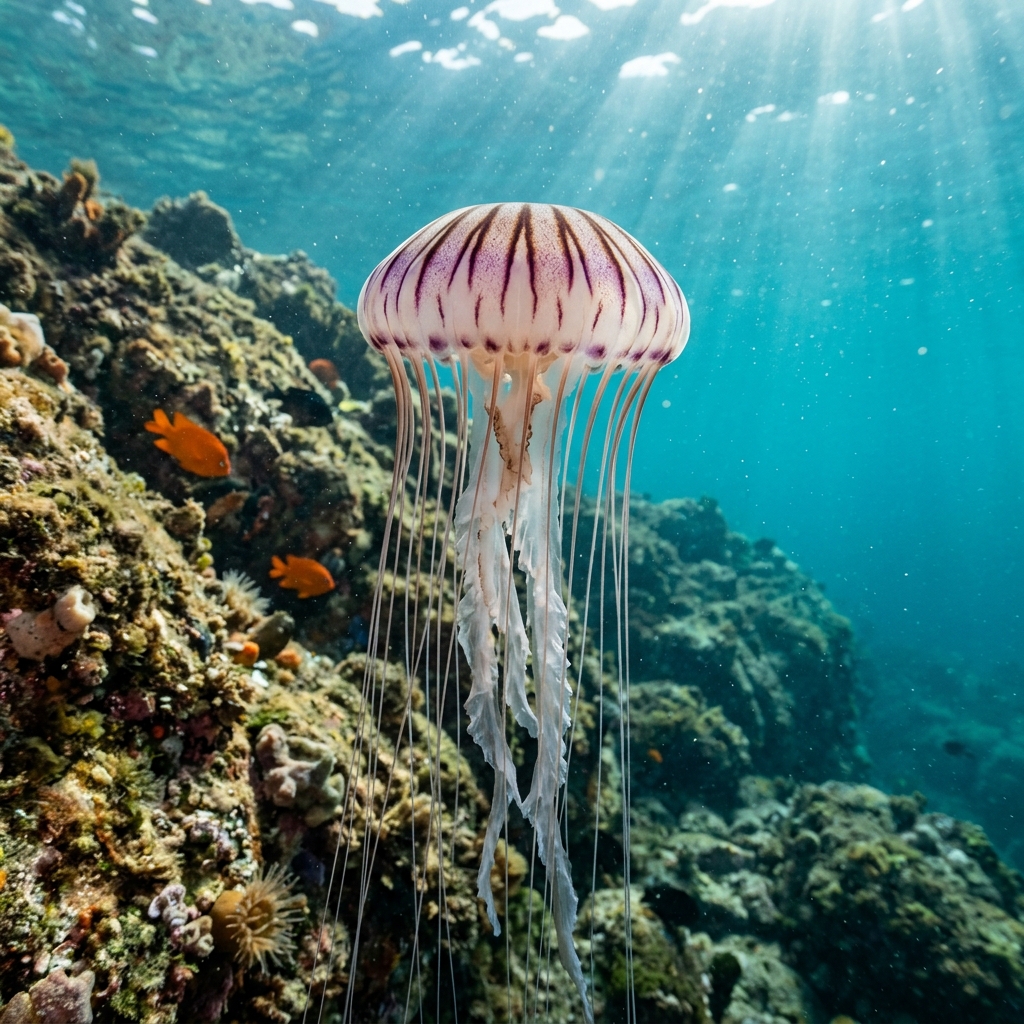 Purple-striped Jellyfish