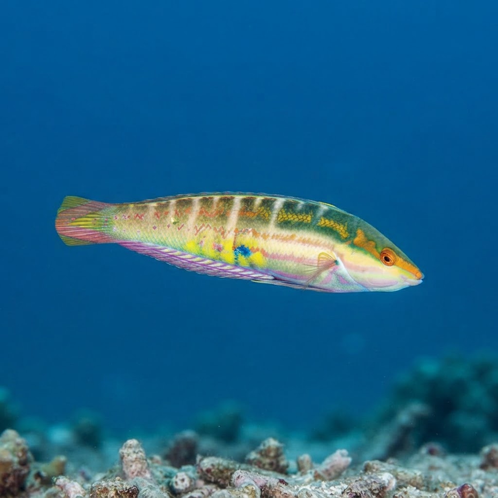 Pink-lined Wrasse