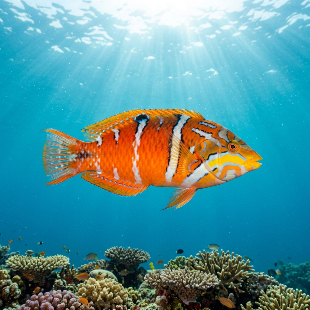 African Clown Wrasse