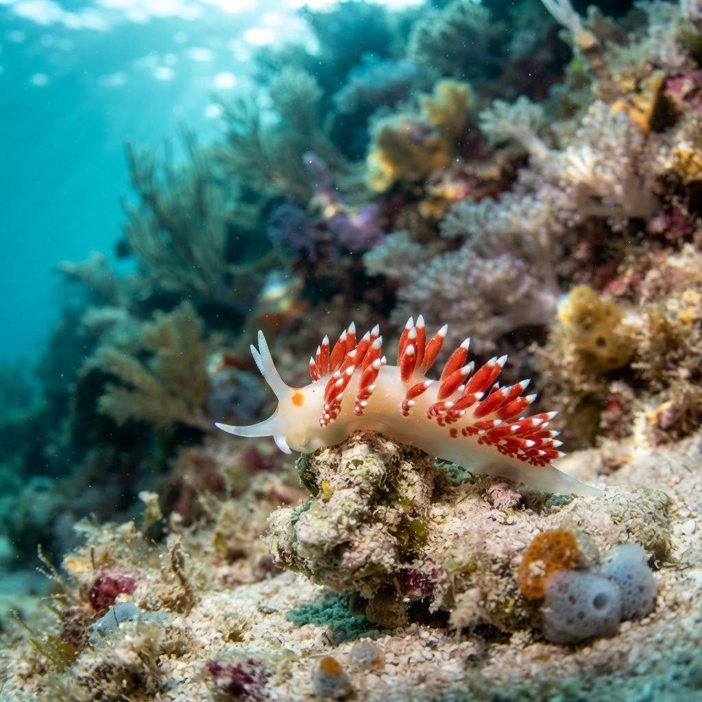 White-tipped Nudibranch