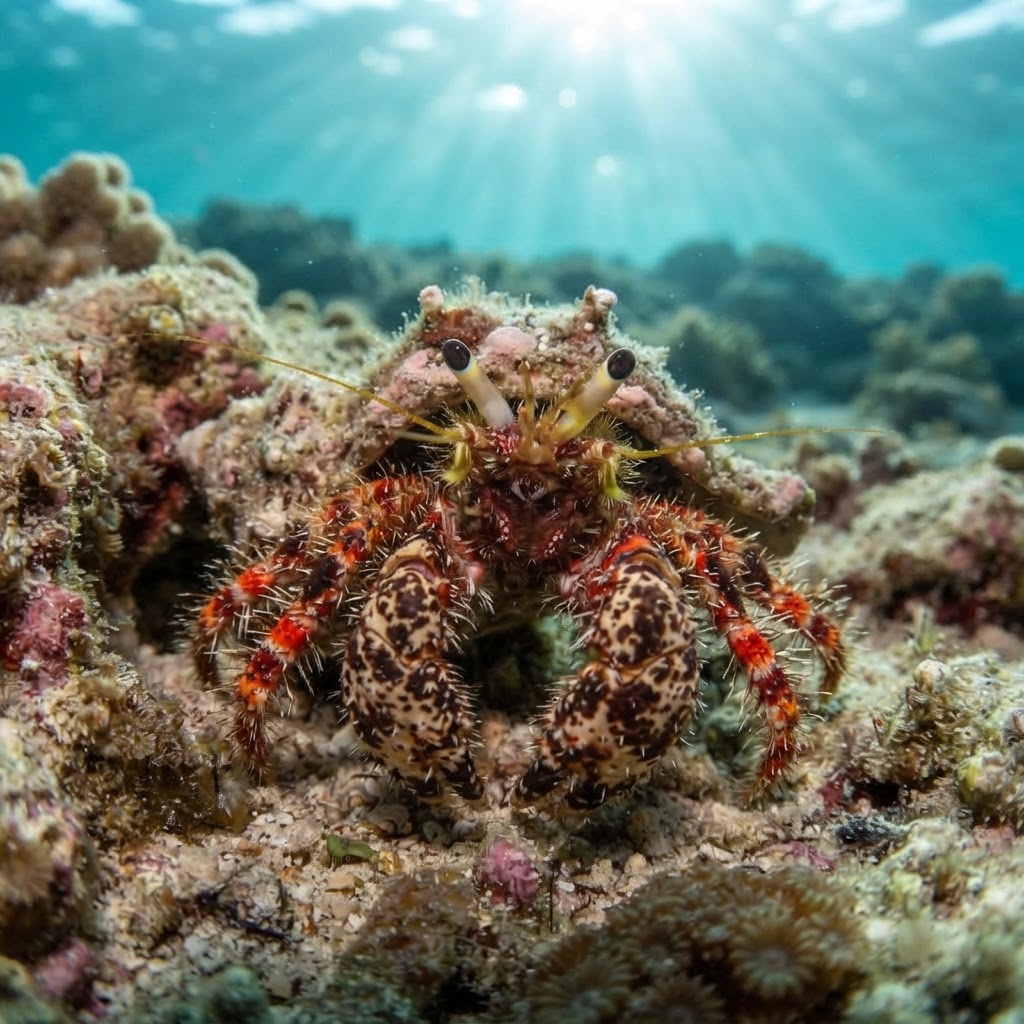 Bloody Hermit Crab