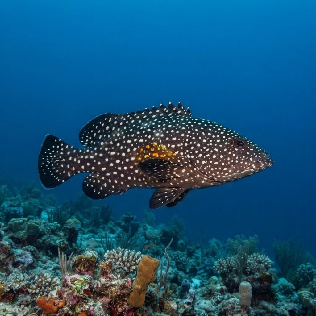 White-streaked Grouper