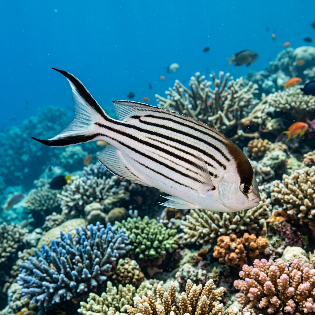 Blackstriped Angelfish
