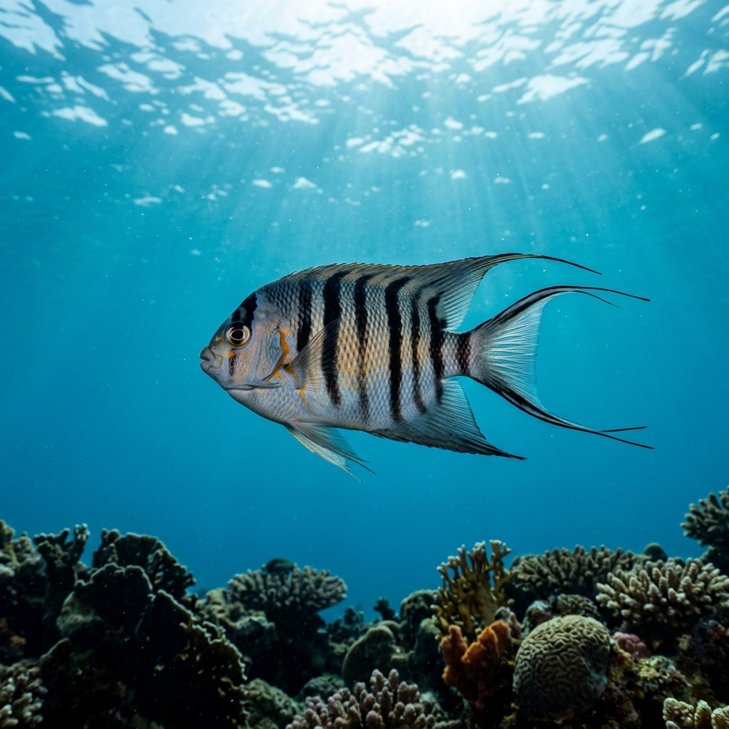 Swallowtail Angelfish