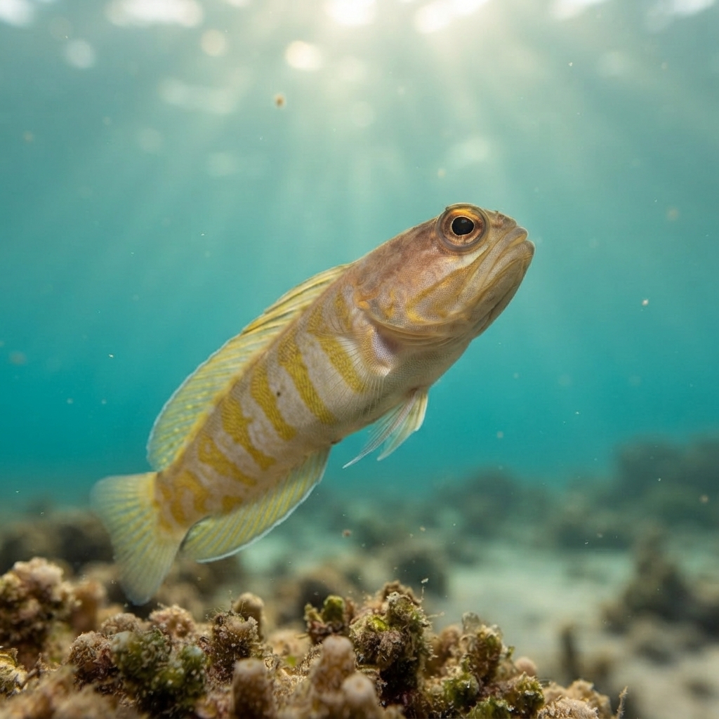 Gold-specs Jawfish