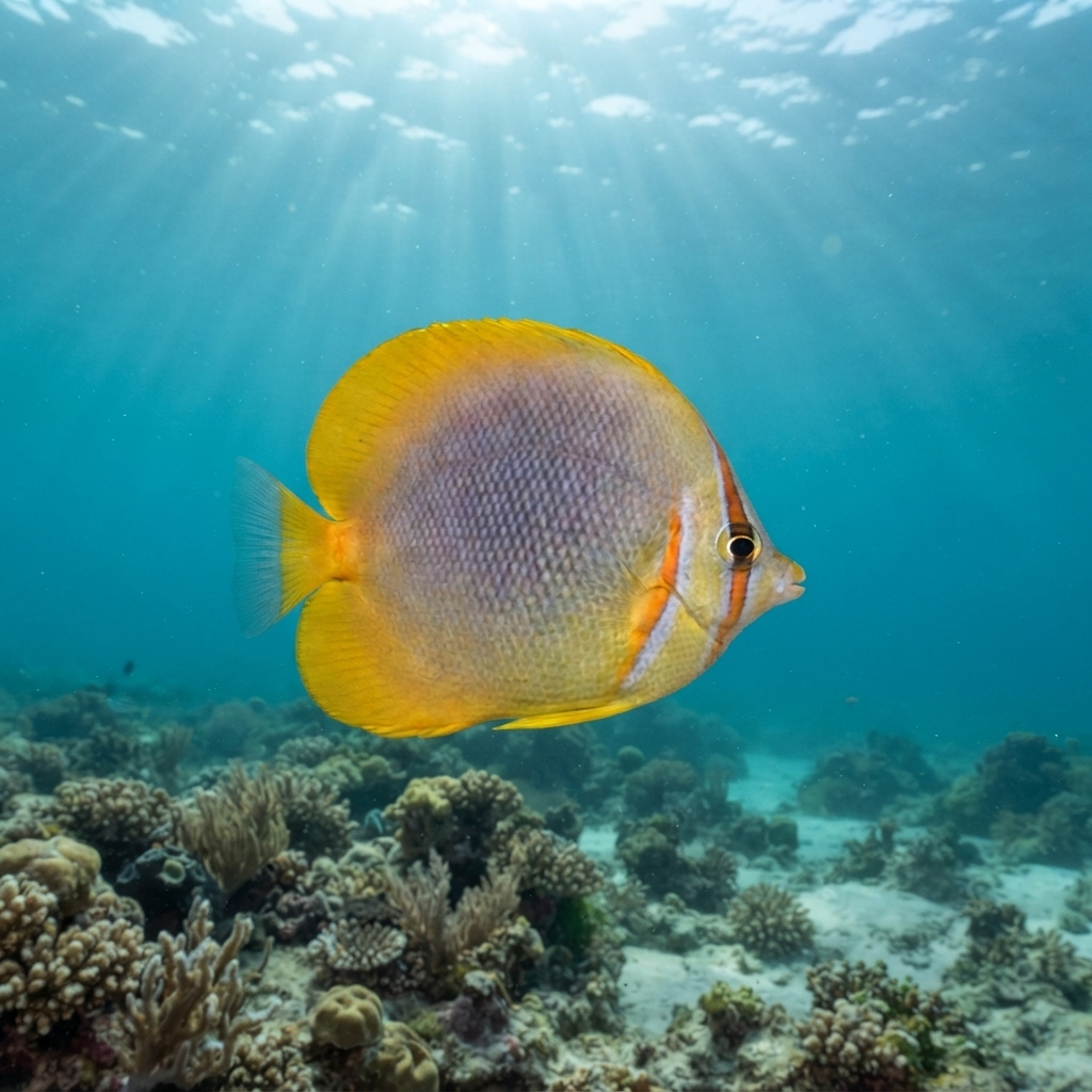 Golden-striped Butterflyfish