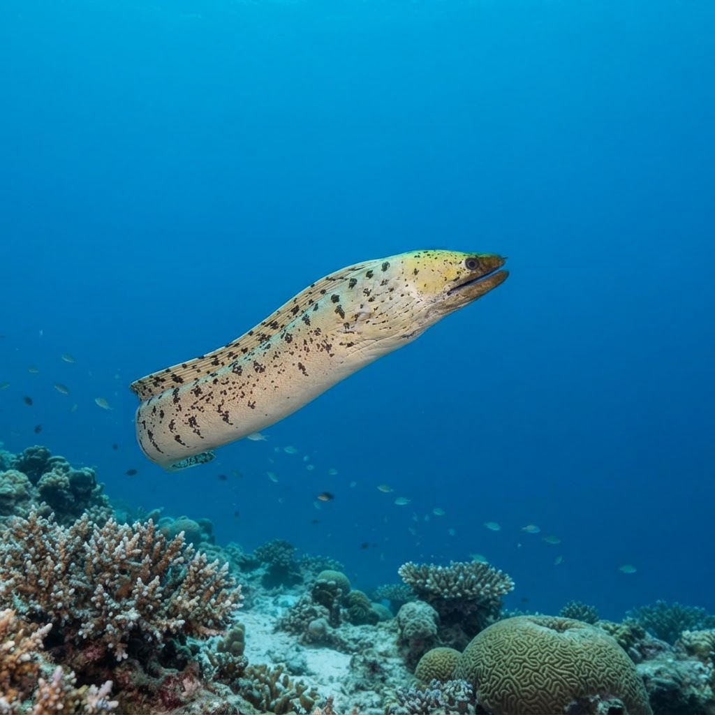 Fimbriated Moray