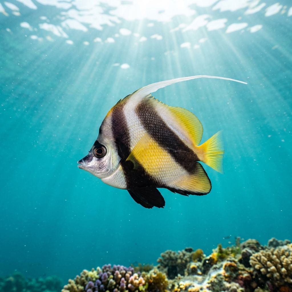 Masked Bannerfish