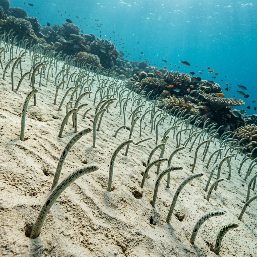Spotted Garden Eel
