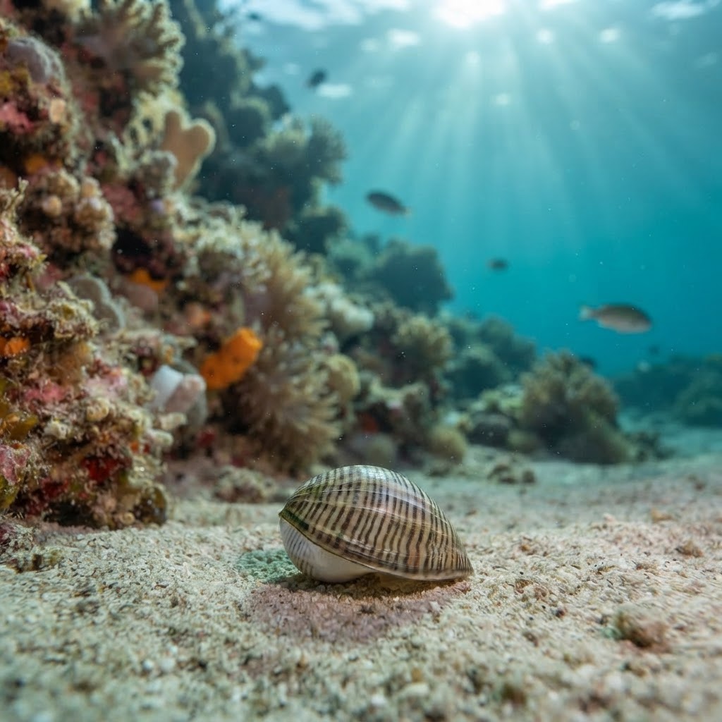 Striped Bubble Shell