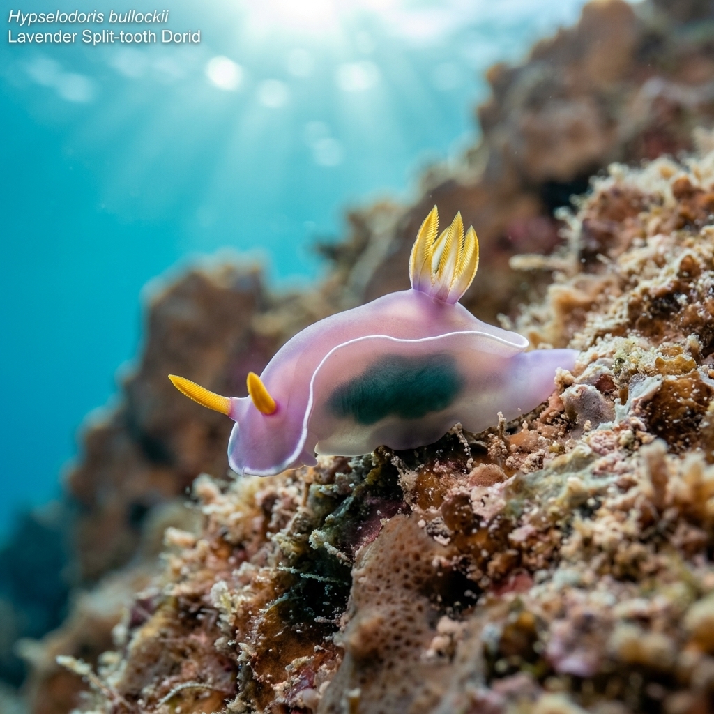 Lavender Split-tooth Dorid