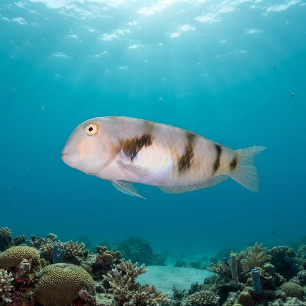 White-blotch Razor Wrasse