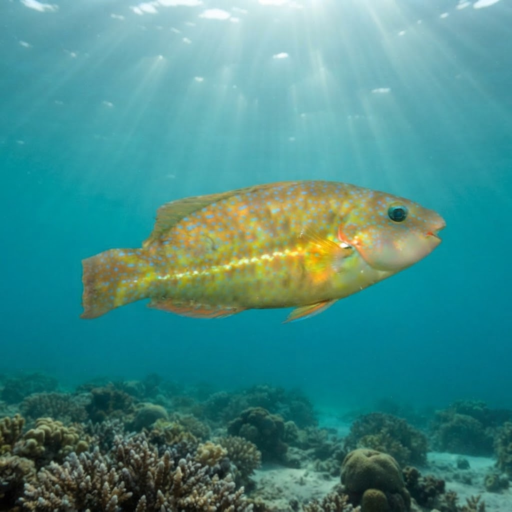 Marbled Parrotfish