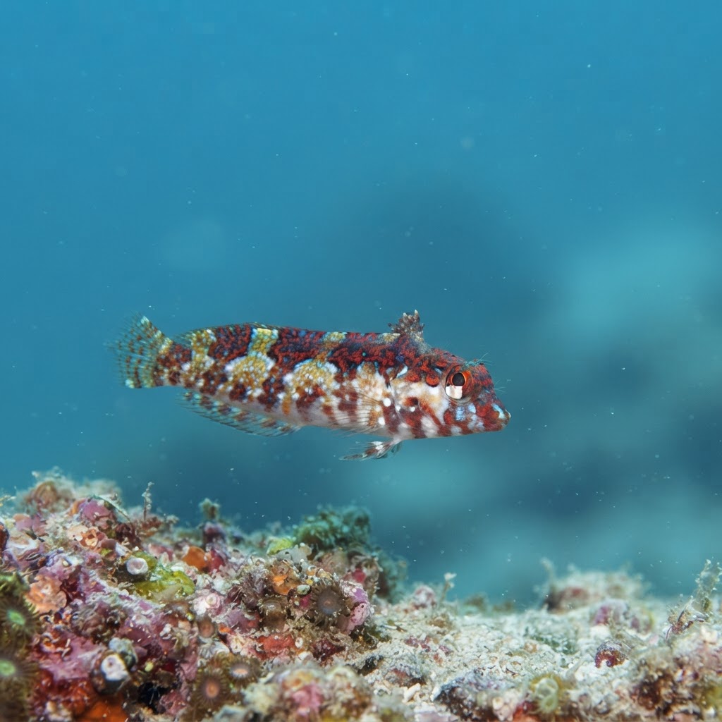Saddled Blenny