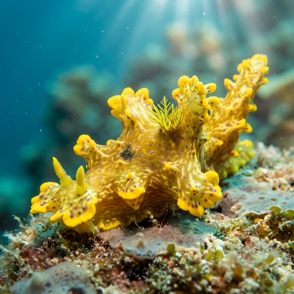 Yellow Dragon Lobe-margin Dorid