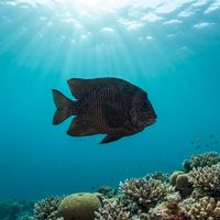 Bumphead Damselfish