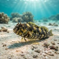 Montagu's Blenny (Coryphoblennius galerita) underwater