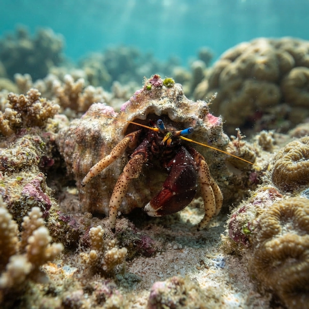 Morgan's Hermit Crab