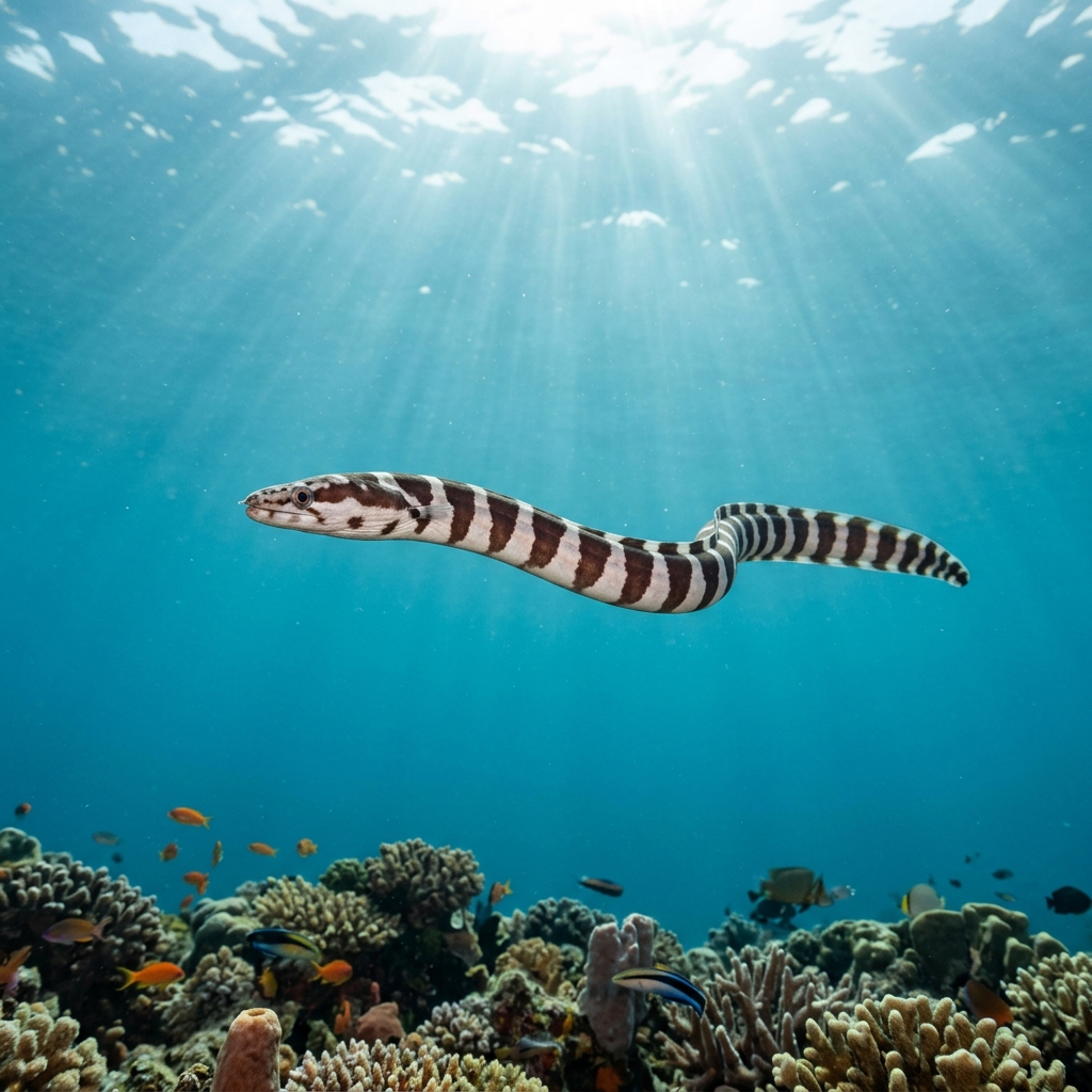 Harlequin Snake-eel