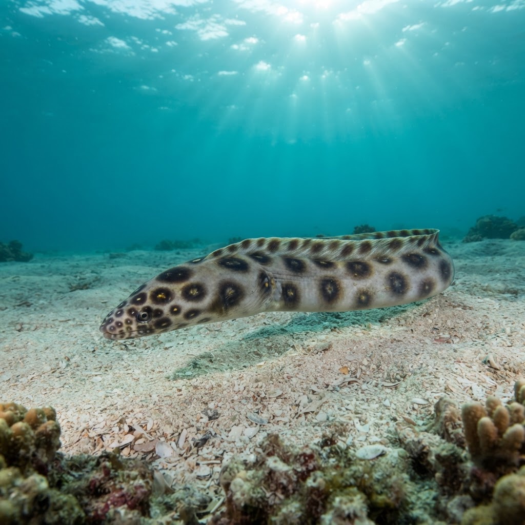 Goldspotted Snake Eel