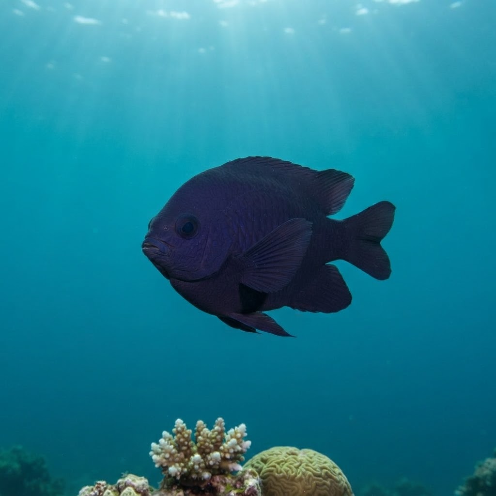 Black Damselfish