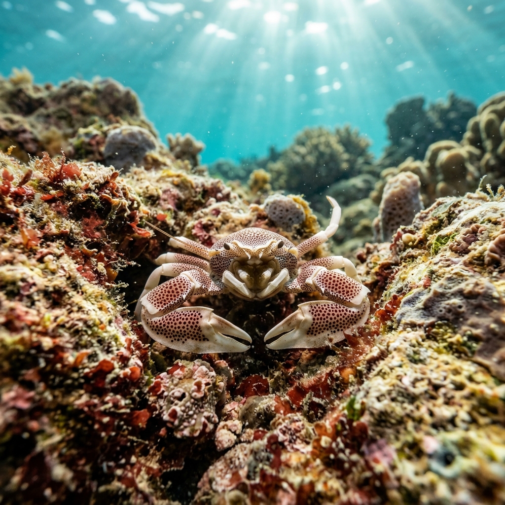 Dotted Anemone Crab