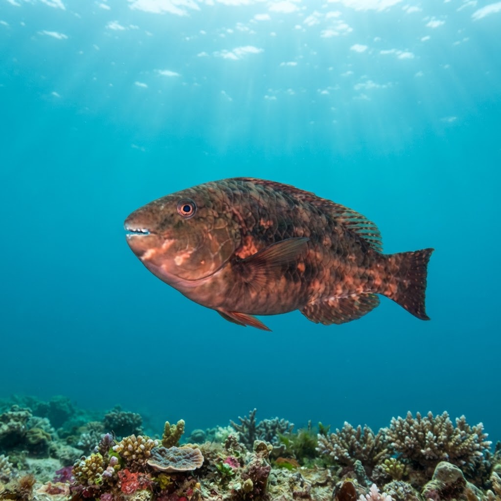 Loosetooth Parrotfish