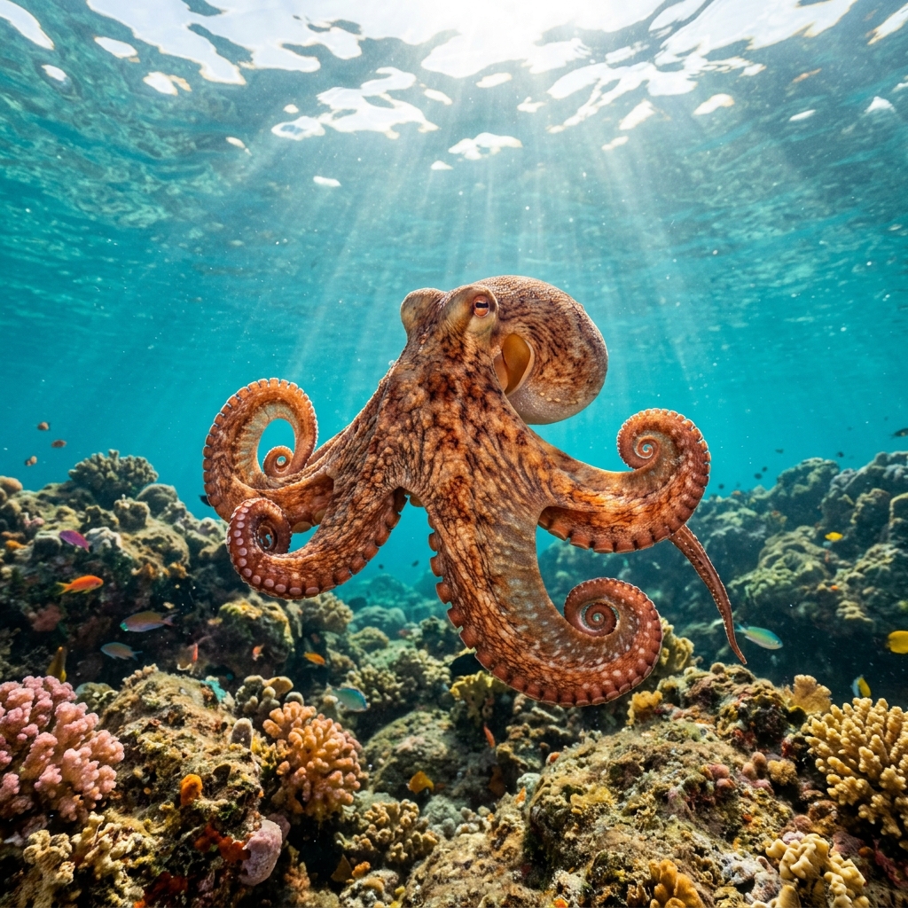Friendly Octopus