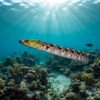Highfin Snake Eel