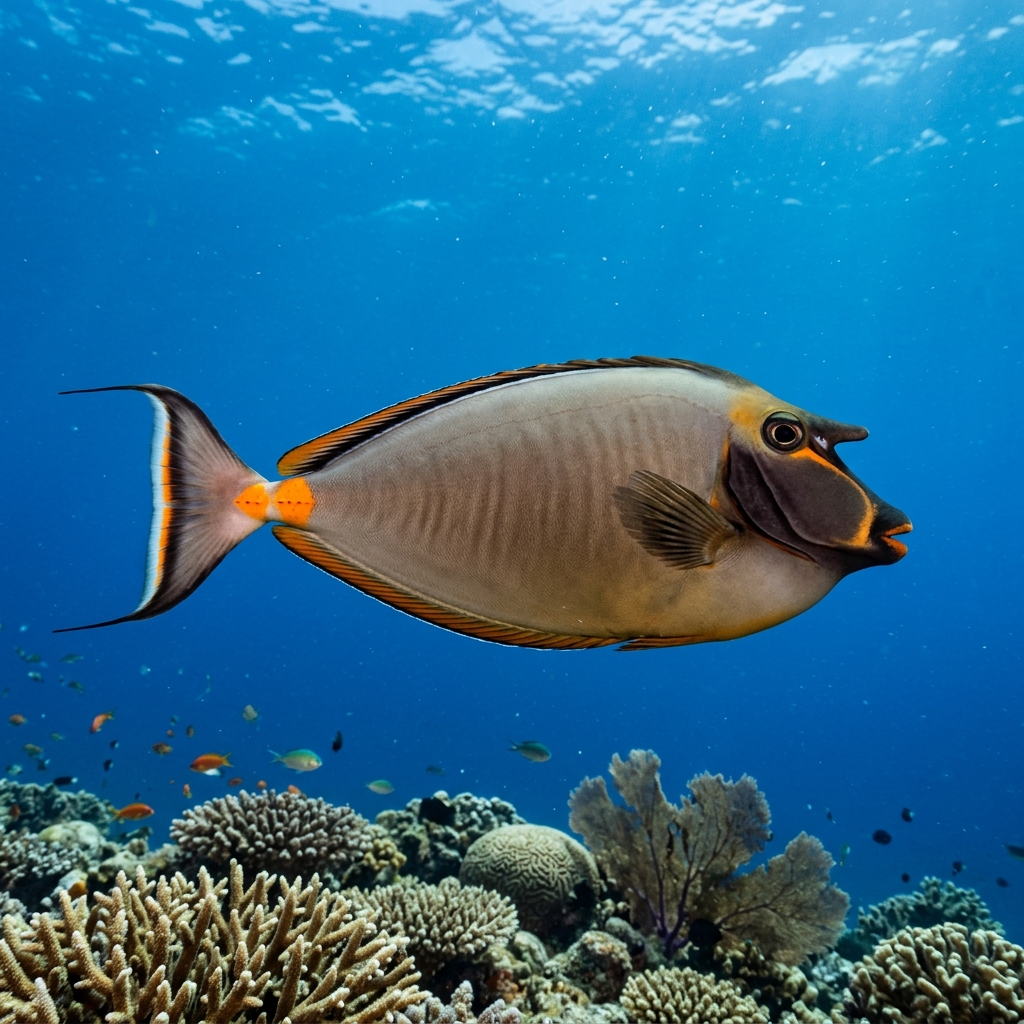 Pacific Orange-spine Unicornfish