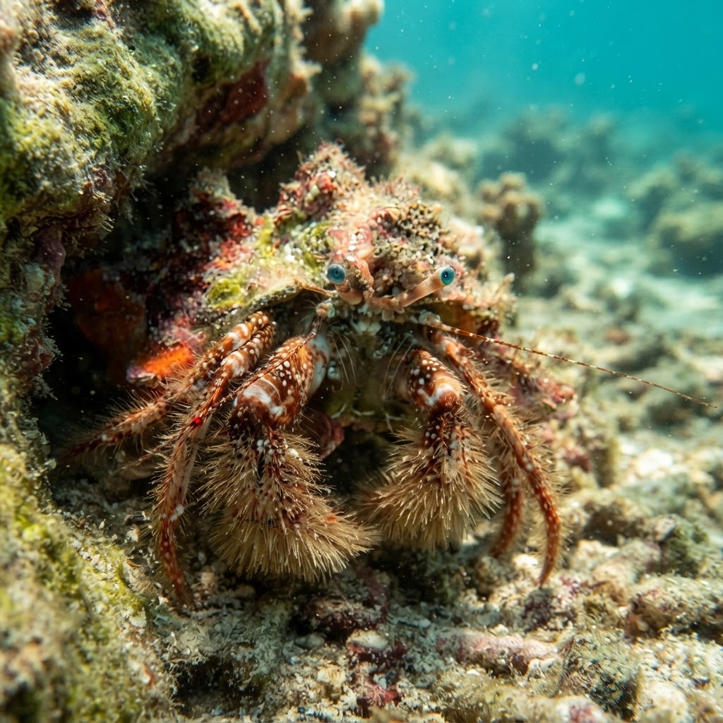 Hairy Hermit Crab