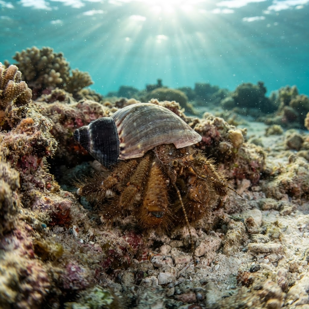 Hairy Hermit Crab
