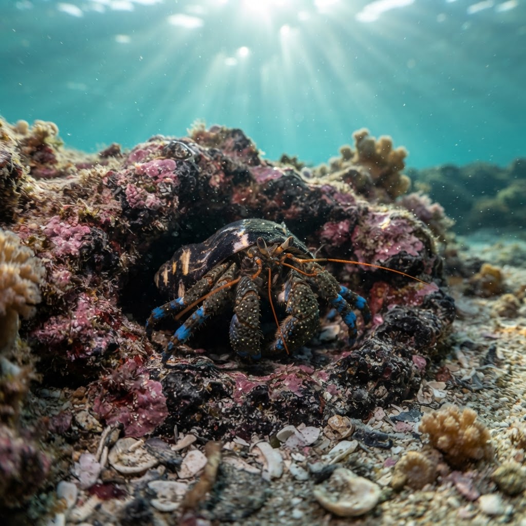 Blueband Hermit Crab