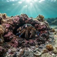 Blueband Hermit Crab
