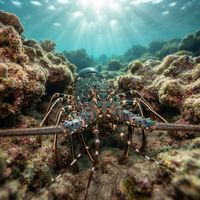 Green Spiny Lobster