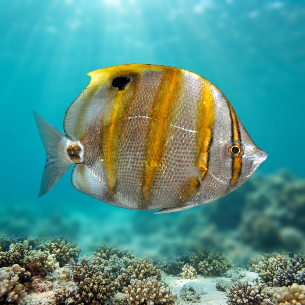 Ocellated Butterflyfish
