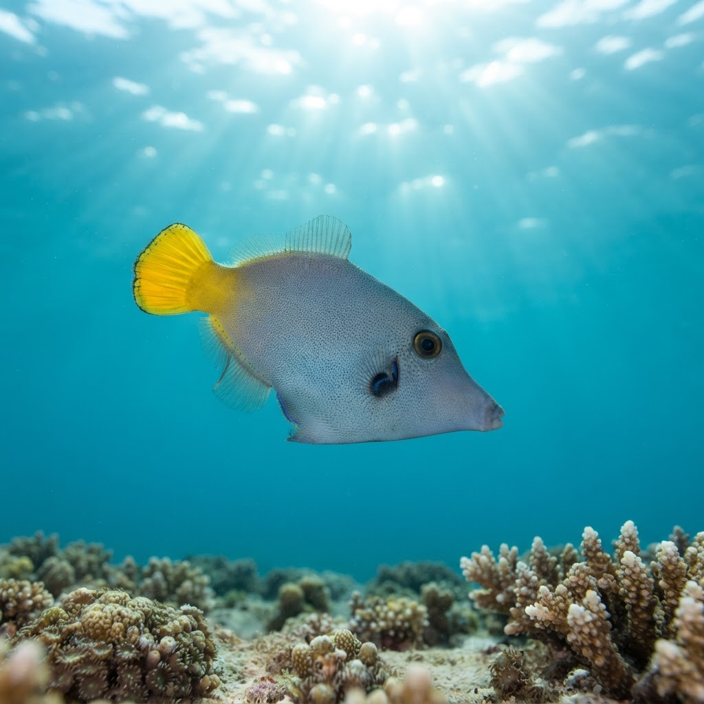 Orangetail Filefish