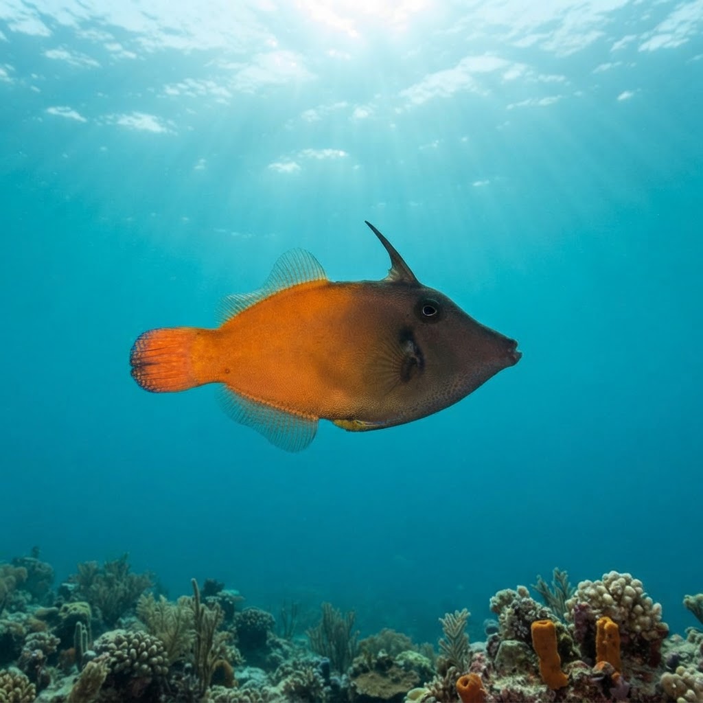 Redtail Filefish