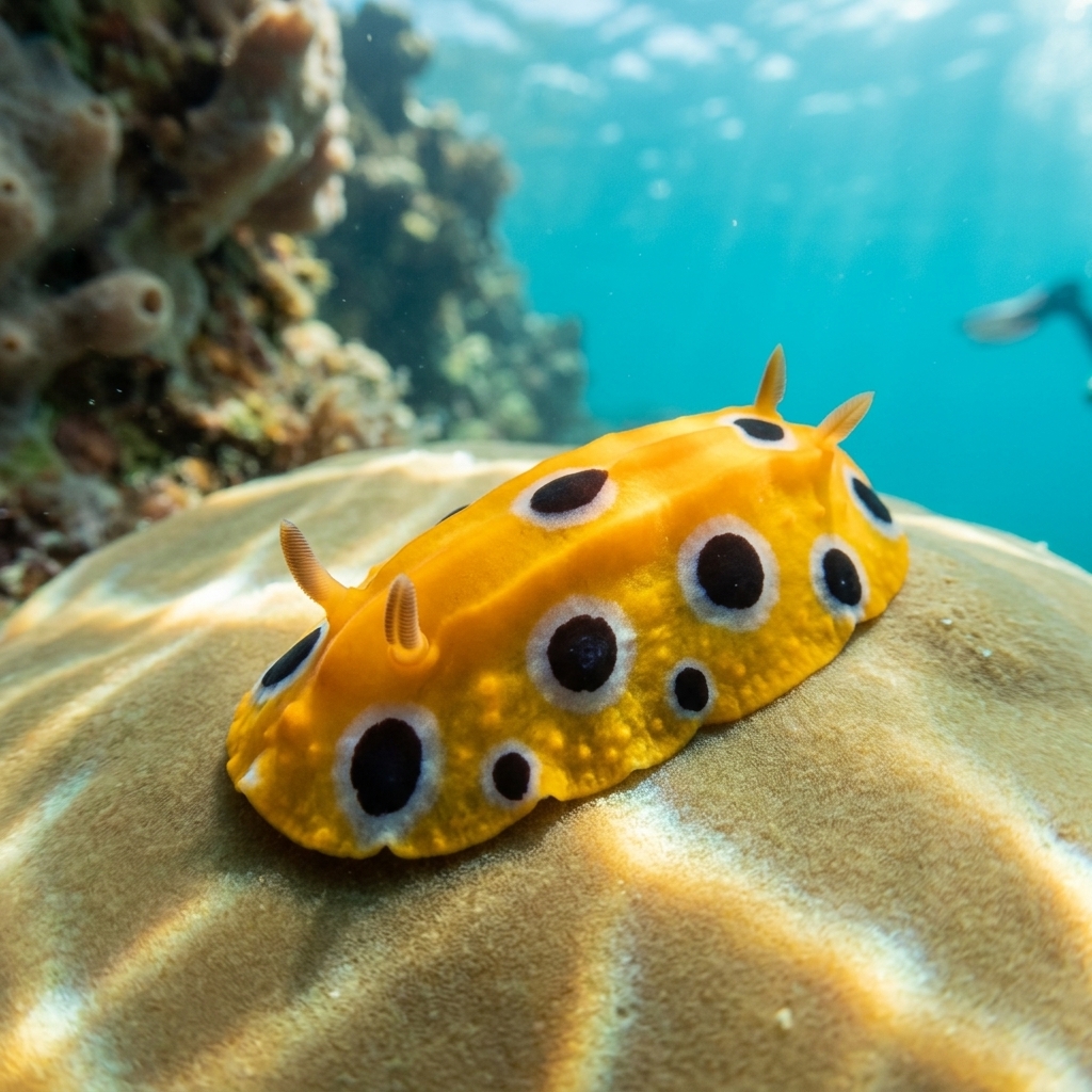 Polka-dotted Nudibranch