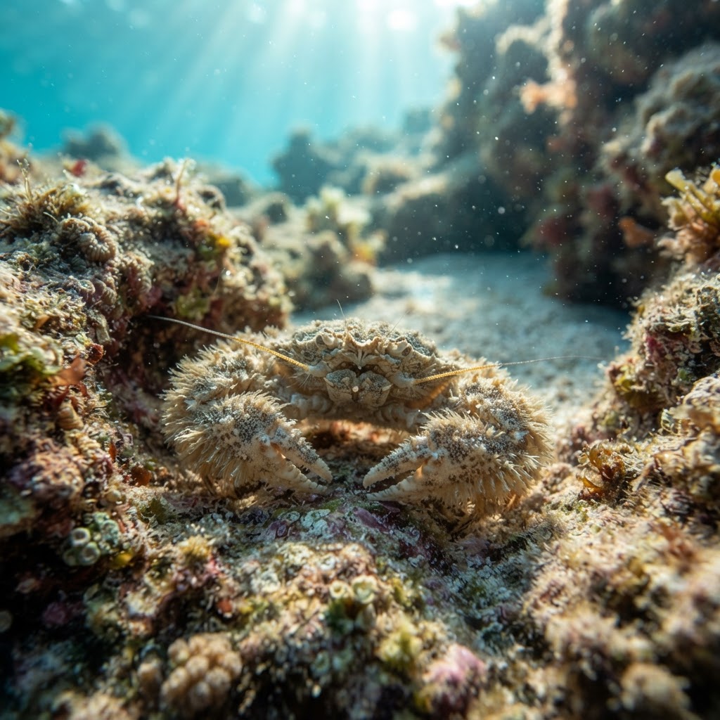 Broad-clawed Porcelain Crab